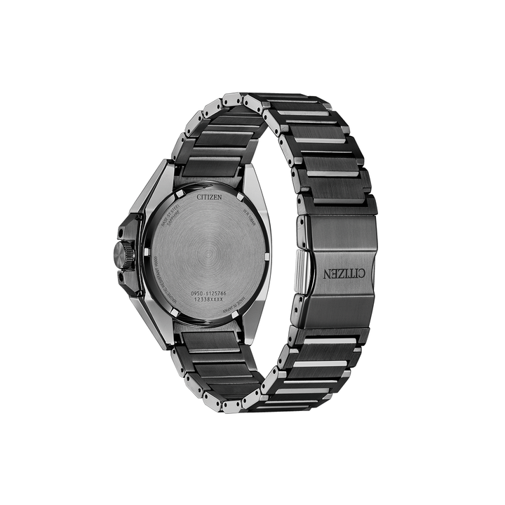 Citizen Series 8 40mm MOP Dial Grey Strap