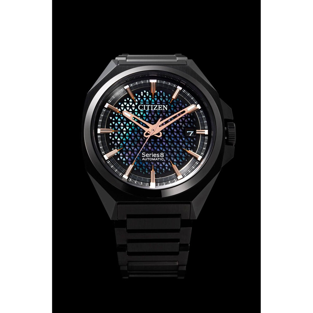 Citizen Series 8 40mm MOP Dial Grey Strap