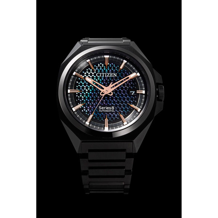 Citizen Series 8 40mm MOP Dial Grey Strap