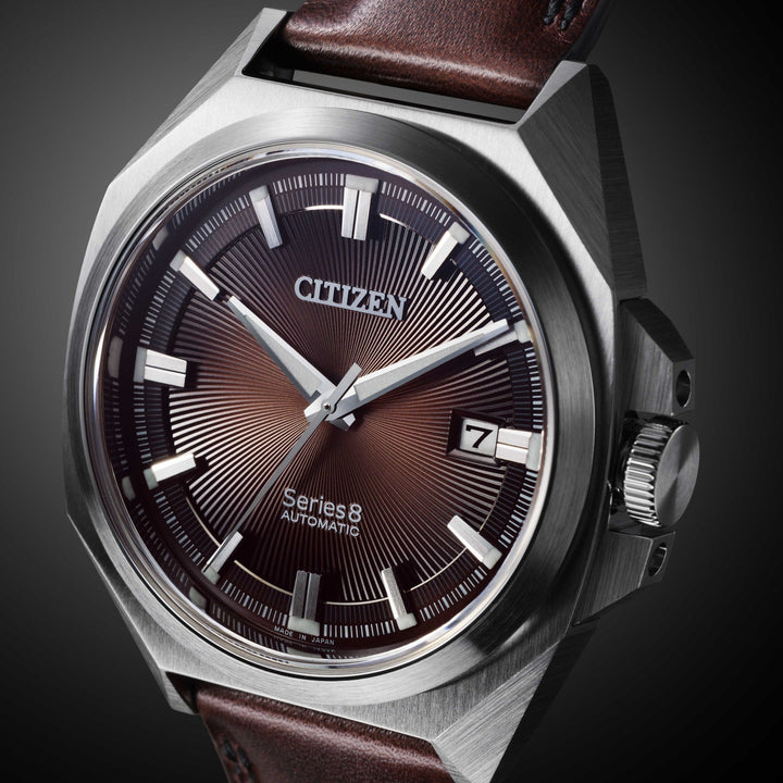 Citizen Series 8 40mm Dark Brown Dial Dark Brown Strap
