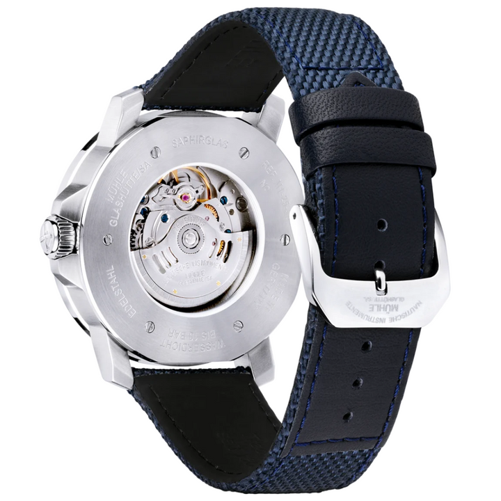 Mühle Glashütte 29er 42.4mm Sand Dial Blue Strap