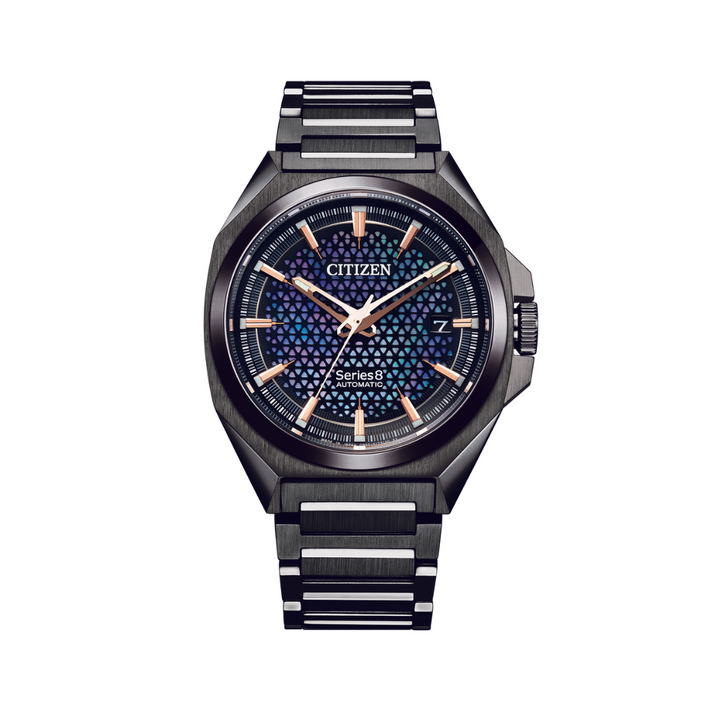 Citizen Series 8 40mm MOP Dial Grey Strap