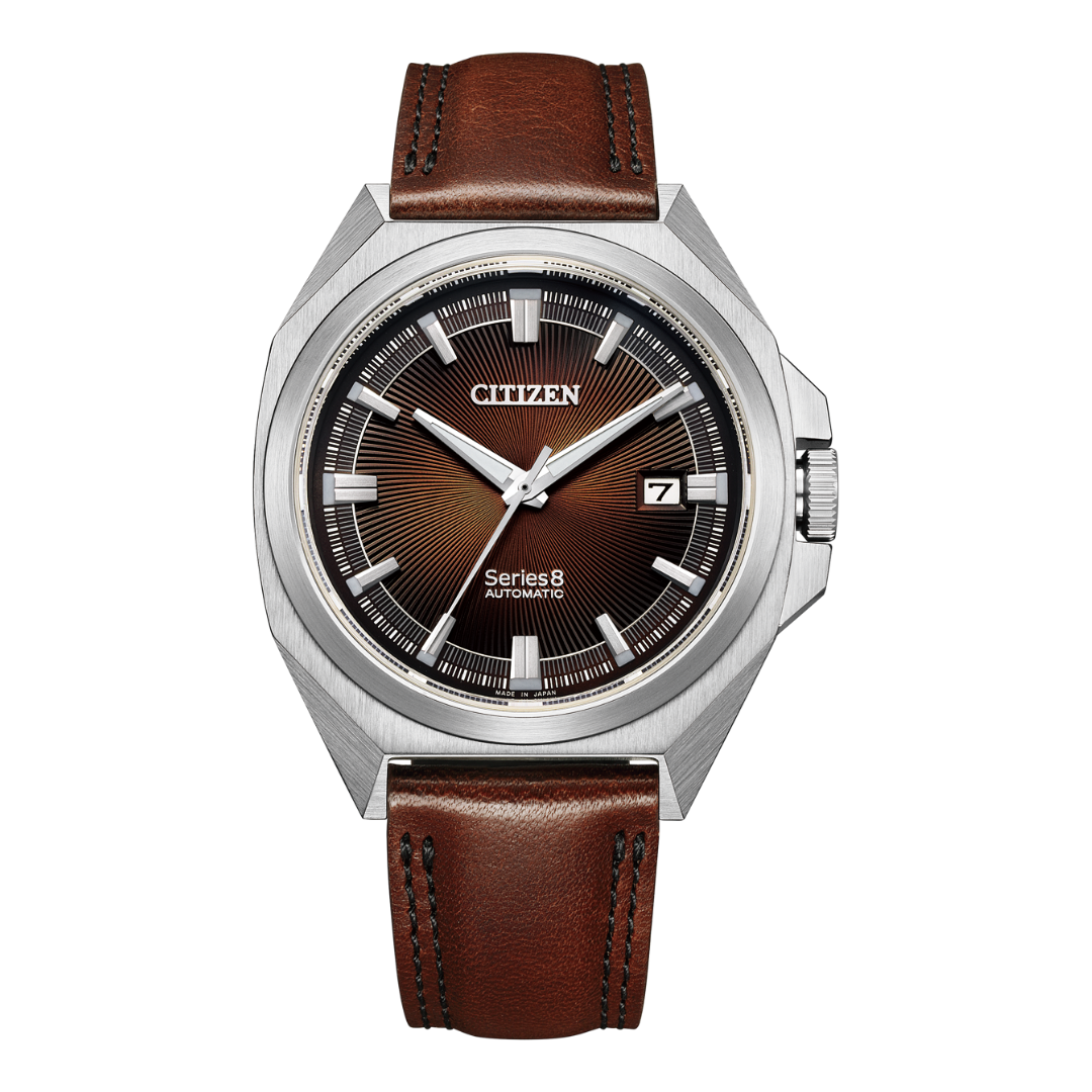 Citizen Series 8 40mm Dark Brown Dial Dark Brown Strap