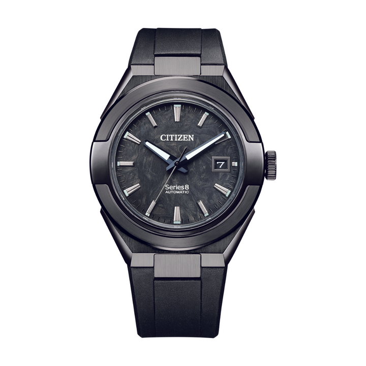 Citizen Series 8 40.8mm Black Dial Black Strap