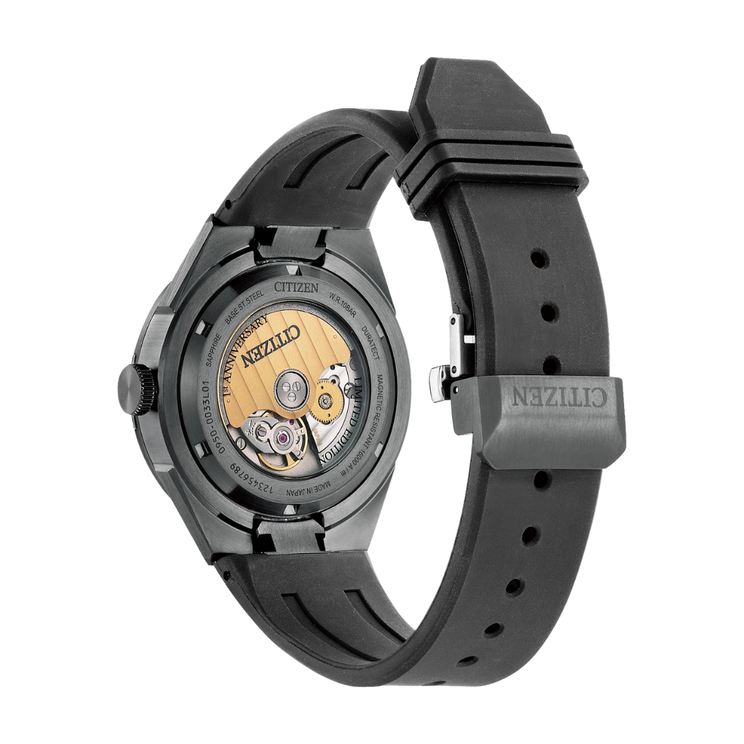 Citizen Series 8 40.8mm Black Dial Black Strap