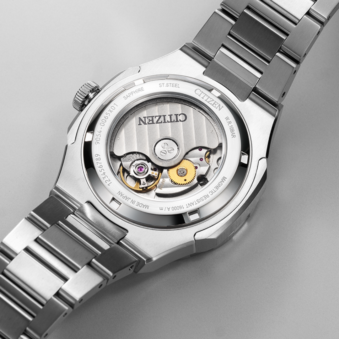 Citizen Series 8 41mm Black Dial Silver Strap