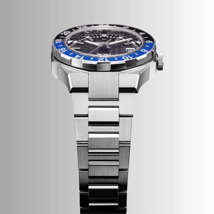 Citizen Series 8 41mm Black Dial Silver Strap