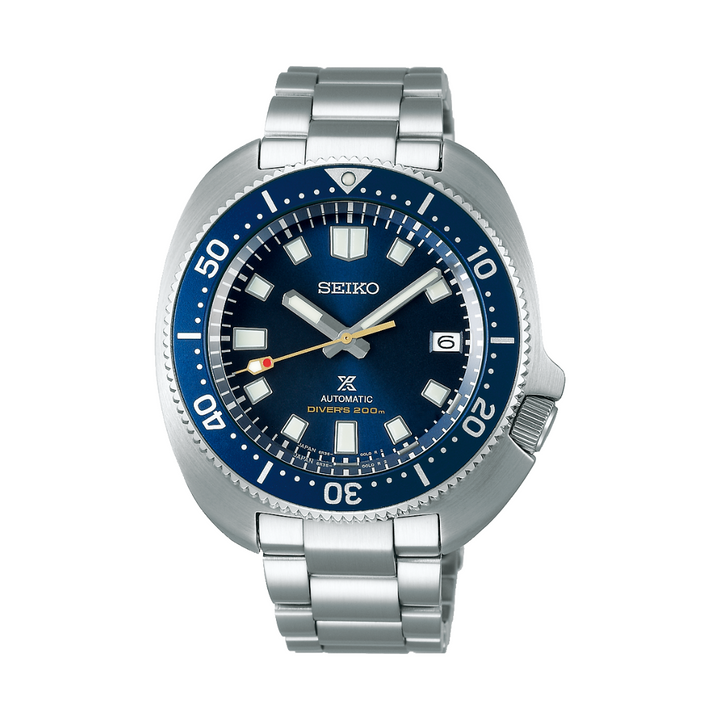 Seiko Prospex X Diver's Watch 55th Anniversary 42.7mm Blue Dial Silver Stainless Steel Bracelet