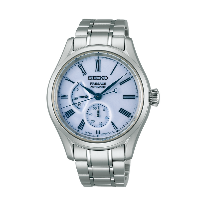 Seiko Presage X Arita Porcelain 40.6mm Blue Dial Silver Stainless Steel Bracelet