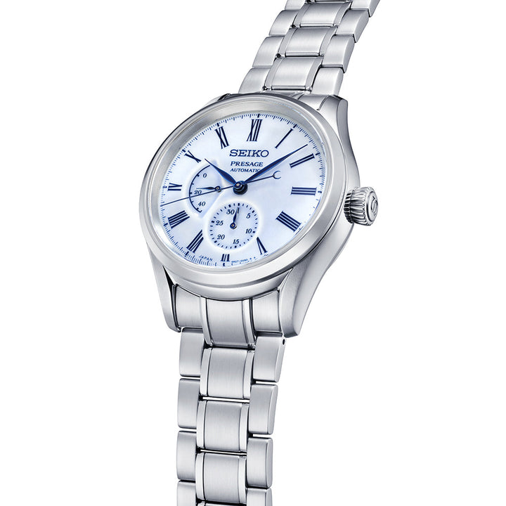 Seiko Presage X Arita Porcelain 40.6mm Blue Dial Silver Stainless Steel Bracelet