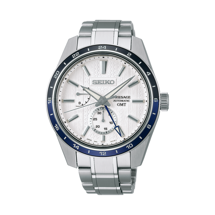 Seiko Presage X Zero Halliburton 42.2mm White Dial Silver Stainless Steel Bracelet