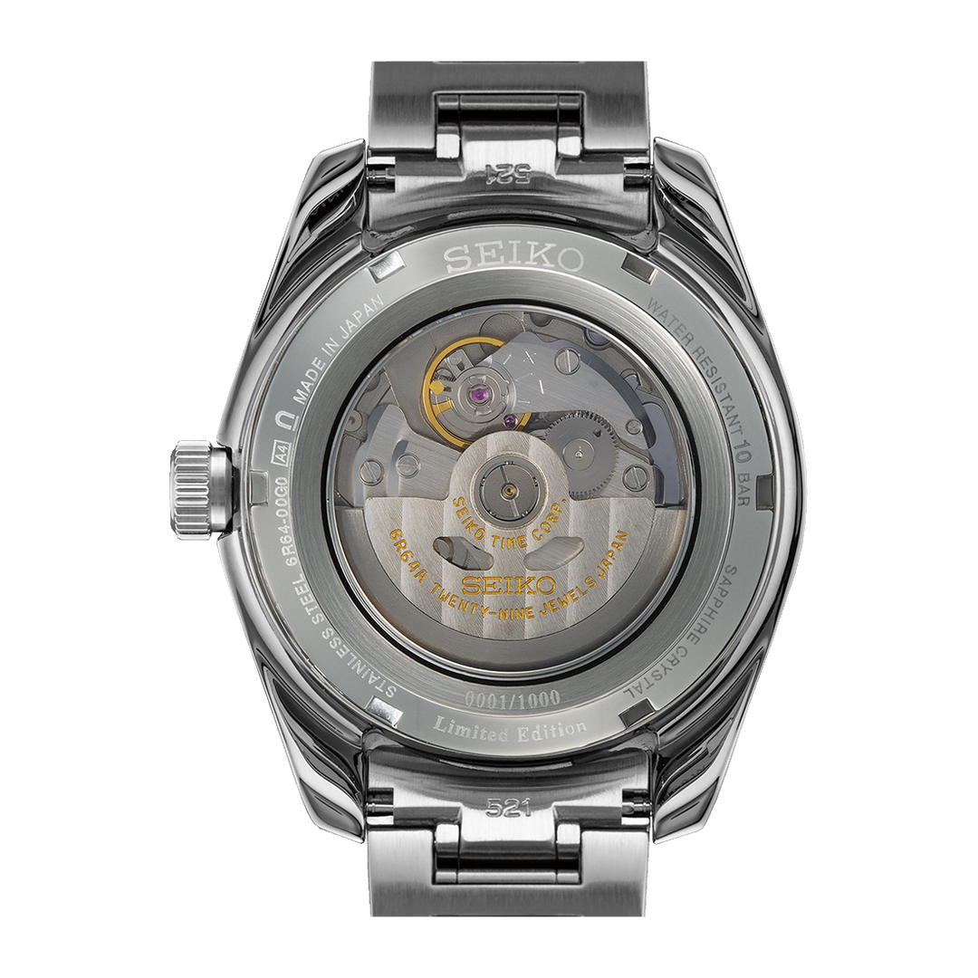 Seiko Presage X Asia Exclusive 42.2mm Champagne Dial Silver Stainless Steel Bracelet