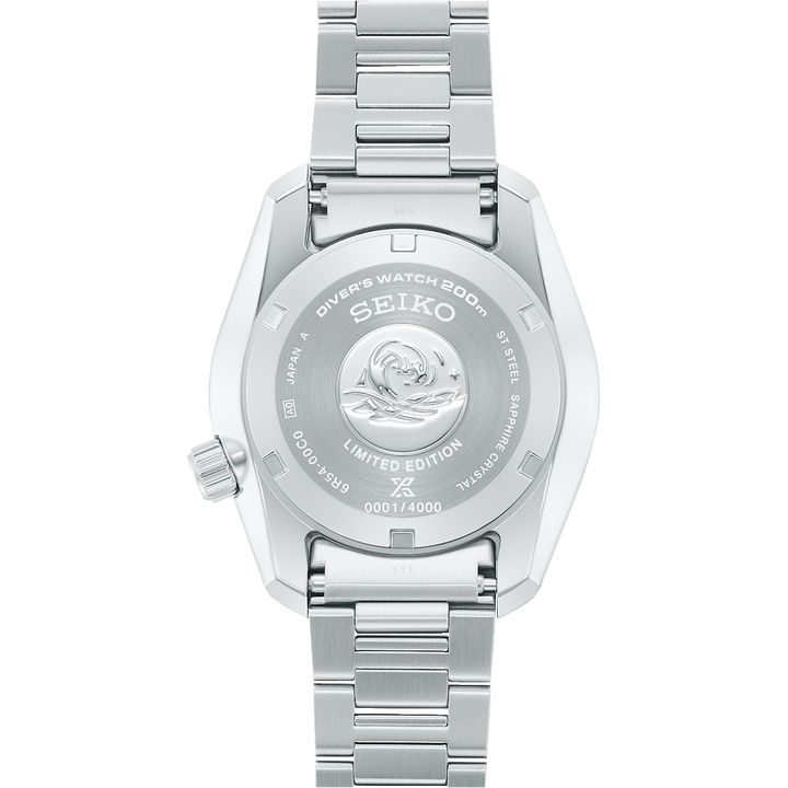 Seiko Prospex X Seiko Watchmaking 110th Anniversary Save the Ocean 42mm Blue Dial Silver Stainless Steel Bracelet