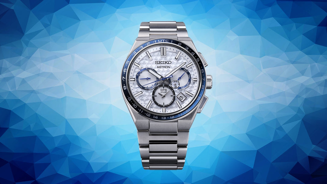 Seiko Astron 42.7mm Silver Dial Silver Strap