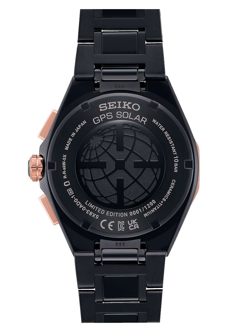 Seiko Astron 100th Anniversary Limited Edition 43.4mm Black Dial Black Strap