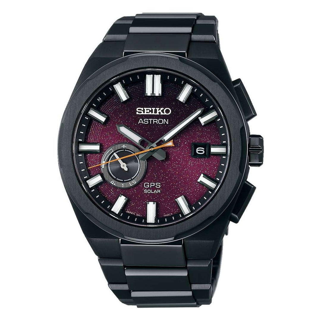 Seiko Astron 42mm Black Strap