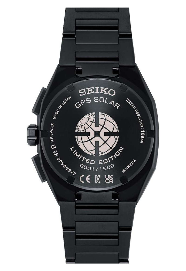 Seiko Astron 41.2mm Blue Dial Blue Strap
